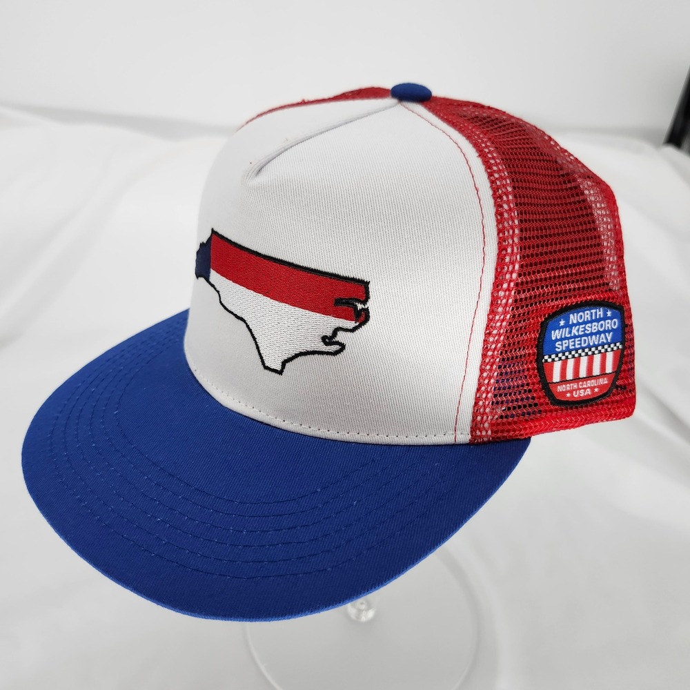 Melon Wear Mens Wilkesboro Speedway Trucker Hat NC Logo Snapback Racetrack NWT
